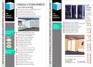 leaflet design by brighton-designers